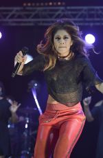 NICOLE SCHERZINGER at Key 103 Christmas Live Concert in Manchester