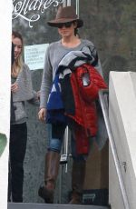 NIKKI REED Arrives at Bollare Public Relations Firm in West Hollywood