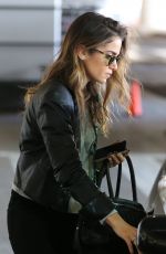 NIKKI REED Leaves Los Angeles International Airport 0912