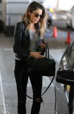 NIKKI REED Leaves Los Angeles International Airport 0912