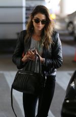 NIKKI REED Leaves Los Angeles International Airport 0912
