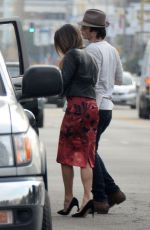 NIKKI REED Out for Lunch with Friends in West Hollywood