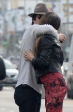 NIKKI REED Out for Lunch with Friends in West Hollywood