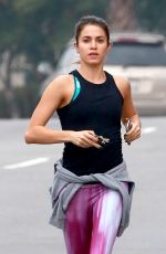 NIKKI REED Out Jogging in Studio City 1112