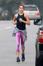 NIKKI REED Out Jogging in Studio City 1112