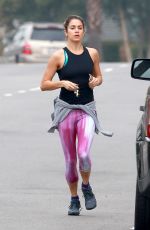 NIKKI REED Out Jogging in Studio City 1112
