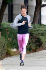 NIKKI REED Out Jogging in Studio City 1112