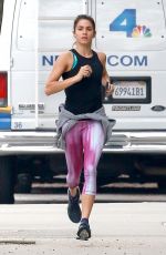 NIKKI REED Out Jogging in Studio City 1112