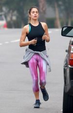 NIKKI REED Out Jogging in Studio City 1112