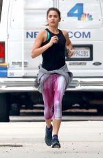 NIKKI REED Out Jogging in Studio City 1112