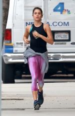 NIKKI REED Out Jogging in Studio City 1112