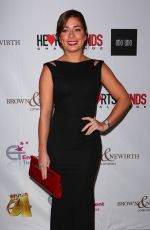 NIKKI SANDERSON at Hearts & Minds Studio 54 Ball