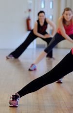 NIKKI SANDERSON at Piloxing Class for I Will If You Will  Campaign