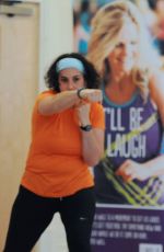 NIKKI SANDERSON at Piloxing Class for I Will If You Will  Campaign