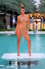 NINA AGDAL - Markus and Koala Photoshoot ata Pool in Miami
