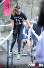 NINA DOBREV at Reebok Spartan Race 2014 in Malibu