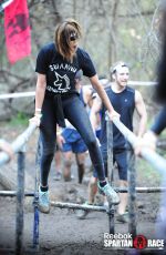 NINA DOBREV at Reebok Spartan Race 2014 in Malibu