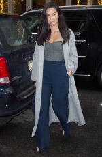 OLIVIA MUNN Arrives at Siriusxm Studios in New York