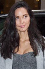 OLIVIA MUNN Arrives at Siriusxm Studios in New York