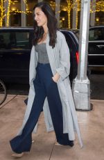 OLIVIA MUNN Arrives at Siriusxm Studios in New York