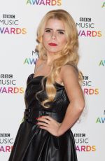 PALOMA FAITH at BBC Music Awards in London 
