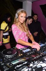 PARIS HILTON at Jeremy Scott and Moschino Party in Miami