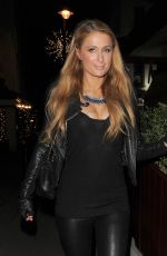 PARIS HILTON Night Out in London 1512
