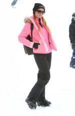 PARIS HLTON Hits the Slopes in Aspen