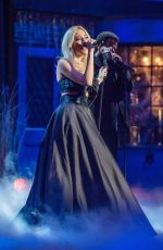 PIXIE LOTT and KATHERINE JENKINS at a Christmas Cracker Show