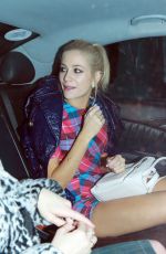 PIXIE LOTT Leaves Mahiki Club in London 2212