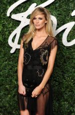 POPPY DELEVINGNE at British Fashion Awards 2014 in London 