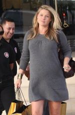 Pregnant ALI LARTER Out Shopping in Beverly Hills 1012