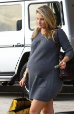 Pregnant ALI LARTER Out Shopping in Beverly Hills 1012