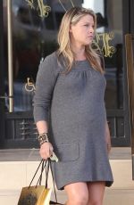 Pregnant ALI LARTER Out Shopping in Beverly Hills 1012