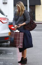 Pregnant ALI LARTER Out Shopping in Beverly Hills 1012