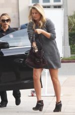 Pregnant ALI LARTER Out Shopping in Beverly Hills 1012