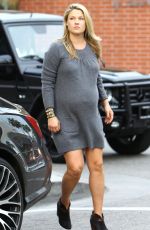 Pregnant ALI LARTER Out Shopping in Beverly Hills 1012