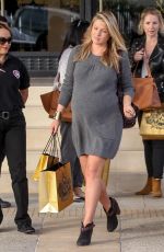 Pregnant ALI LARTER Out Shopping in Beverly Hills 1012