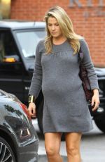Pregnant ALI LARTER Out Shopping in Beverly Hills 1012