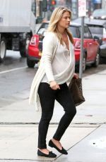 Pregnant ALI LARTER Out Shopping in West Hollywood