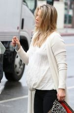 Pregnant ALI LARTER Out Shopping in West Hollywood