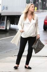 Pregnant ALI LARTER Out Shopping in West Hollywood