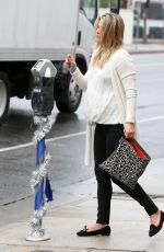 Pregnant ALI LARTER Out Shopping in West Hollywood