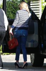 REESE WITHERSPOON Arrives at a Skin Care Clinice in Beverly Hills