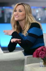 REESE WITHERSPOON at Good Morning America in New York 0312