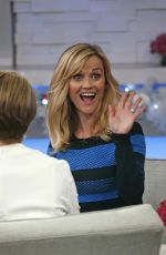 REESE WITHERSPOON at Good Morning America in New York 0312