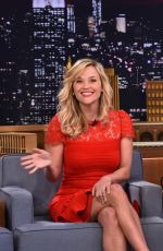 REESE WITHERSPOON at The Tonight Show Starring Jimmy Fallon