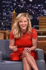 REESE WITHERSPOON at The Tonight Show Starring Jimmy Fallon