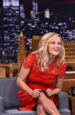 REESE WITHERSPOON at The Tonight Show Starring Jimmy Fallon