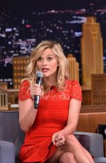 REESE WITHERSPOON at The Tonight Show Starring Jimmy Fallon